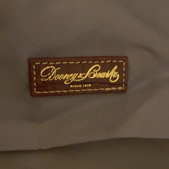 Dooney & Bourke purse with attached change purse - Picture 2 of 13